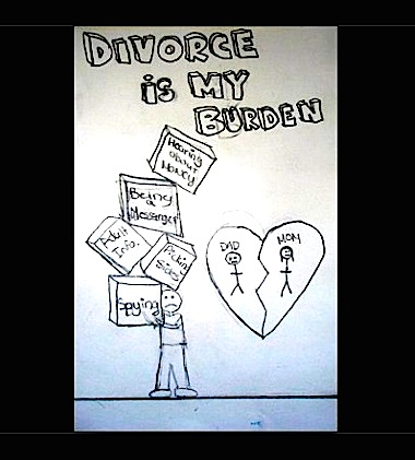 Child pic Divorce is my burden m
