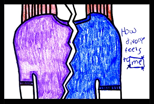 Child pic How divorce feels to me m