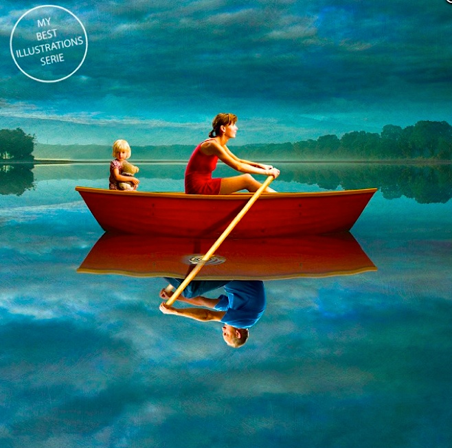 Divorce art p in boat m