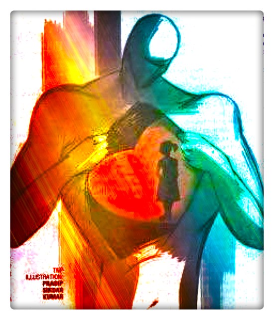 My heart broke frame m